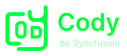 Cody by Syncfusion